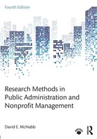 Research Methods In Public Administration And Nonprofit Management Mcnabb Buch