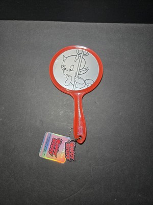 Profusion Casper & Hot Stuff Round Plastic Handheld Face Mirror