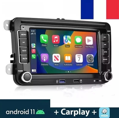 Car Multimédia Autoradio Android Apple CarPlay Android Auto Volkswagen Polo 5 - Photo 1/3
