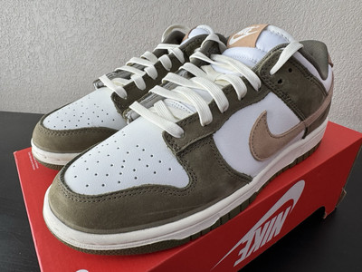 Nike Dunk Low  Medium Olive Hemp  FQ8250-200 Men s 8 No-Lid
