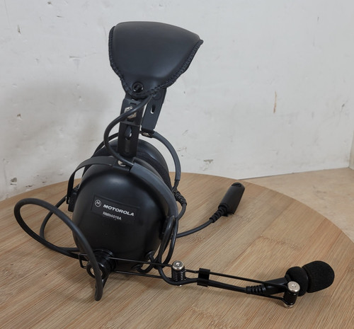 Motorola RMN4019A Medium Duty Headset  PTT Over the Head