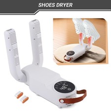 Foldable 2-Tube Shoe Dryer Warmer Boot Dryer Heat Blower Prevent Odor Bacteria
