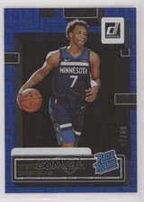 2022-23 Panini Donruss Rated Rookie Choice Blue 1/49 Wendell Moore Jr #226 0xe0
