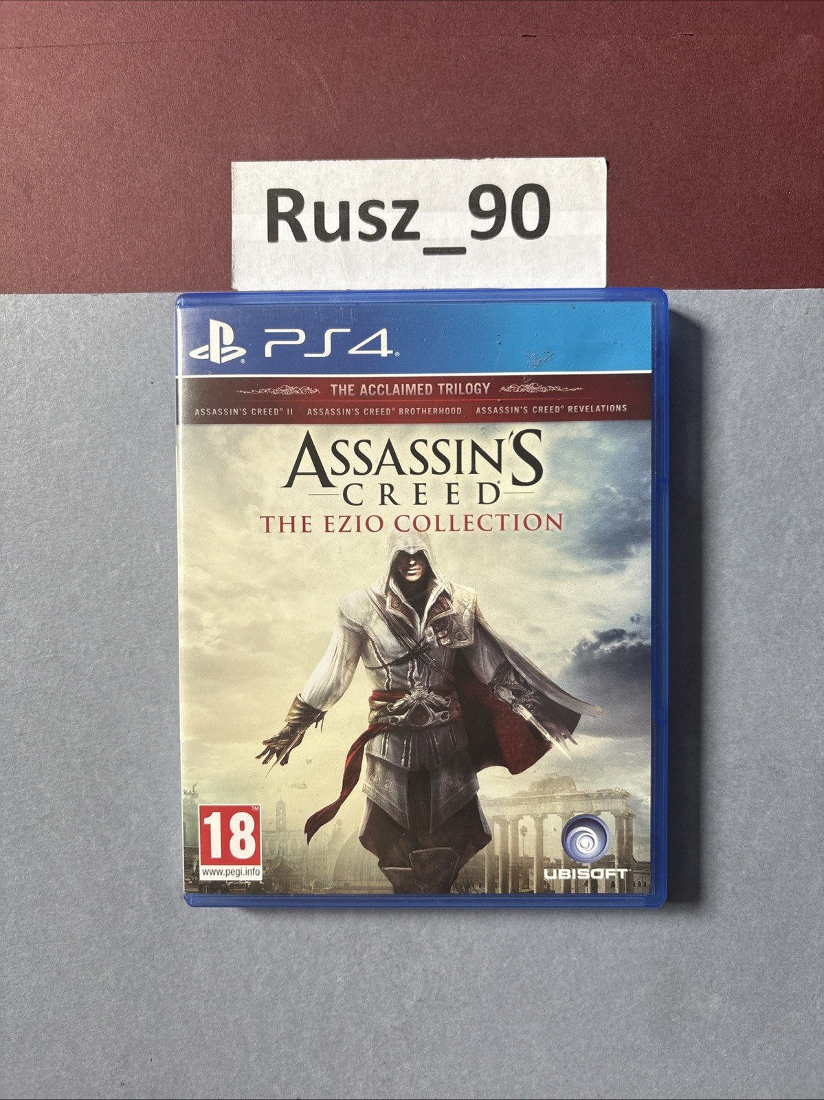 Assassins Creed Ezio Collection PS4/5 Trilogy PEGI 18 UK PAL EXCELLENT COND