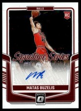 2024-25 -- Matas Buzelis Rookie Auto Chicago Bulls #SS-BUZ