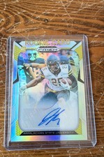 2019 Panini Prizm Draft - Draft Picks Jalin Moore Jr. #142 Hyper Prizm Autograph