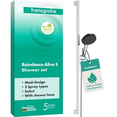 hansgrohe Raindance Alive Select S Duschset 24601000 Brausestange Unica E,