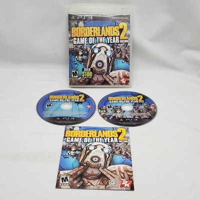 Borderlands 2 Game of the Year Edition Sony PlayStation 3 PS3 Zombies Complete