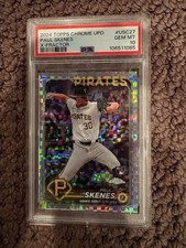 2024 Topps Chrome Update Series - Rookie Debut Paul Skenes X-Fractor 🔥🔥📈📈