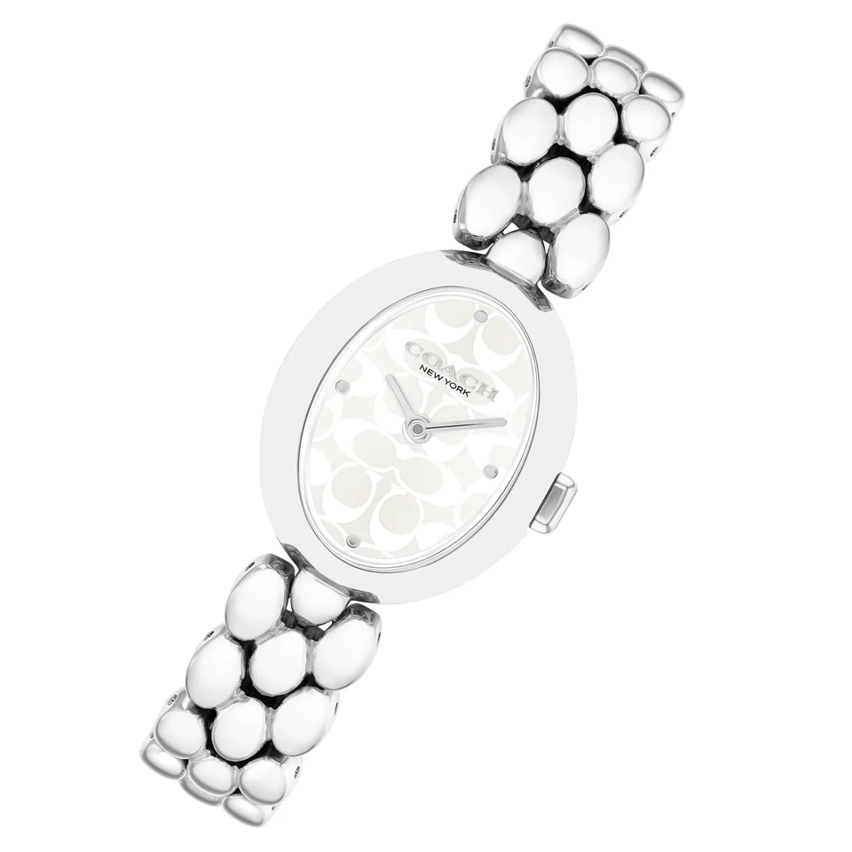 Coach Stainless Steel Silver White Dial Women's Watch - 14504416 - image 2 of 4