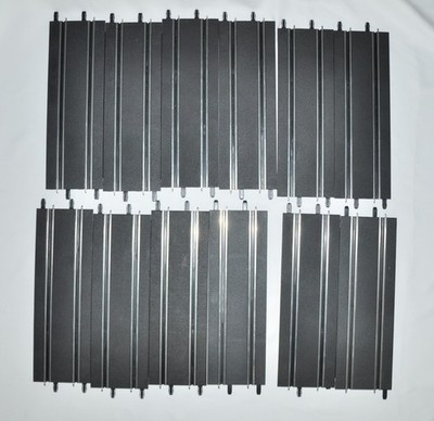 *READ* Lot of 12 Carrera GO Straight Track 13.46'' / 242mm, 1/43 Slot Car Track C
