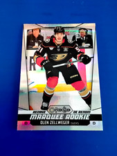 Opee Chee hockey Olen Zellweger Marquee Rookie black foil rainbow /350