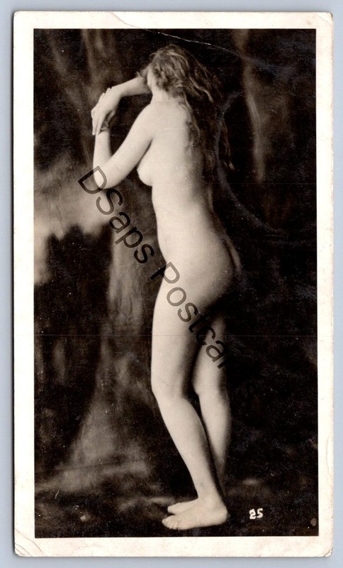 K64/ Pretty Woman Risque Non-Postcard c1920s Photograph 59
