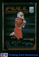 2024 Donruss Elite #21 Jaleel McLaughlin Full Throttle Orange #/99