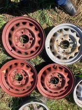 16 inch RARE 5 LUG ARTILLERY WHEELS FORD DODGE CHRYSLER LINCOLN PLEASE IDENTIFY