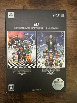 PS3 Kingdom Hearts Starter Pack HD 1.5 + 2.5 Remix - Japan CIB Square Enix