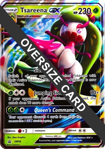 2015 Pokemon PR - Tsareena GX - SM56 (#SM56, Holofoil, Promo, Moderately Played)