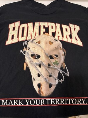 Homepark Mark Your Territory Hockey Mask Graphic Print Tee Black Men's L