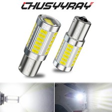 2PCS 6000K White 1156 LED Backup Reverse Light Bulb For Acura Integra 1986-2001