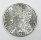 1891 Morgan Silver Dollar AU+