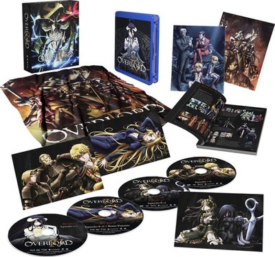 OVERLORD IV: SEASON 4 LIMITED EDITION BLU-RAY + DVD BOX SET (2023) [BRAND NEW]