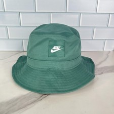 Nike Hat Cap Bucket One Size Green Kids Youth Apex Polyester Move To Zero New