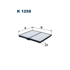 Filtre d'habitacle Chevrolet MATIZ