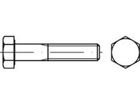 100 X Sechskantschrauben Mit Schaft Din 931 A 4 -70 M 8 X 45 A 4, Cab Fastening