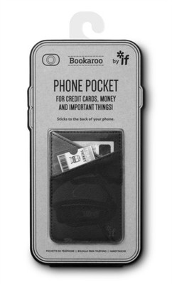 Bookaroo Phone Pocket - Black (General merchandise)
