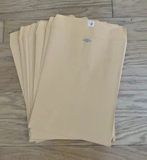 Clasp Envelopes Mailing - Size: 9” X 12” - Manila Envelopes - Lot of 15