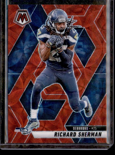 2025 Panini Mosaic #222 Richard Sherman Red Scope