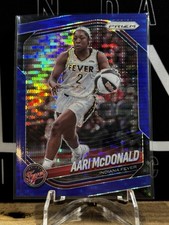 2025 Panini WNBA Prizm #10 Aari McDonald Blue Pulsar /199 SP