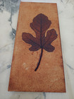 PLAQUE DECORATIVE GRES CERAMIQUE - DECOR HERBIER DLG CAPRON LEDUC - VALLAURIS