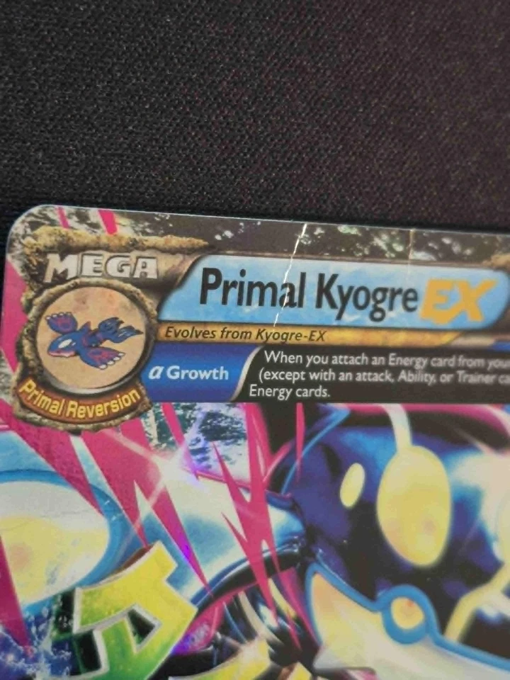 Primal Kyogre Ex 55/160 HP/DMG - Ultra Rare Holo - XY Primal Clash - Image 3 of 4