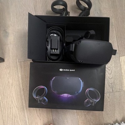 Oculus Rift S VR Headset Bundle w/ Controllers, Cables & Earbuds