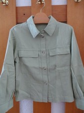 OPUS, Damen Kurzjacke, hellgrün, Gr. 34, 100% Lyocell, Rückenfalte