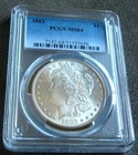 1883 P MORGAN SILVER DOLLAR ~ PCGS MS64 ~ A NICE COIN.