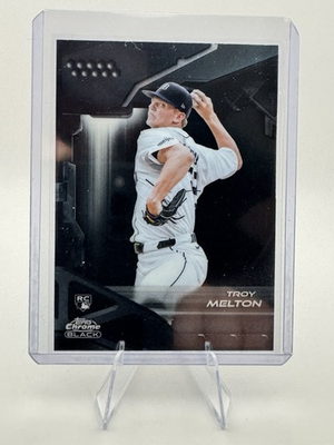 #ad 2026 Topps Chrome Black Troy Melton Rookie Card Detroit Tigers $2.50