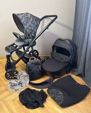 Kinderwagen Anex Hide 3 in 1 + Zubehör+ Winterumschlag