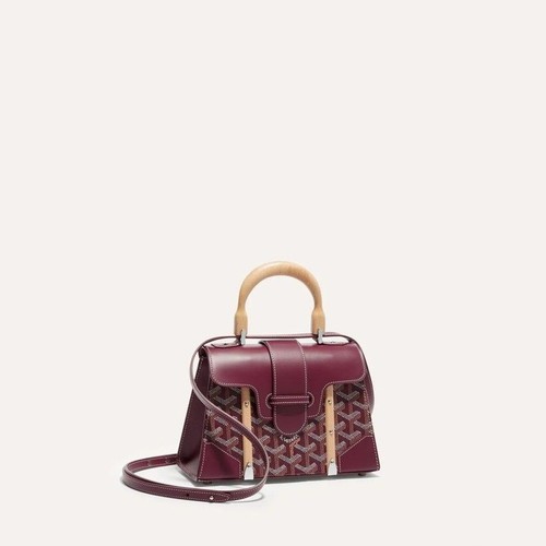 Goyard Structure Saigon Bag Mini Burgundy 143653841