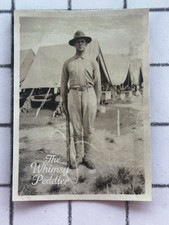 Vintage Photo-Dated Summer 1916 ￼ WWI US Army Soldier Saluting in Fatigues