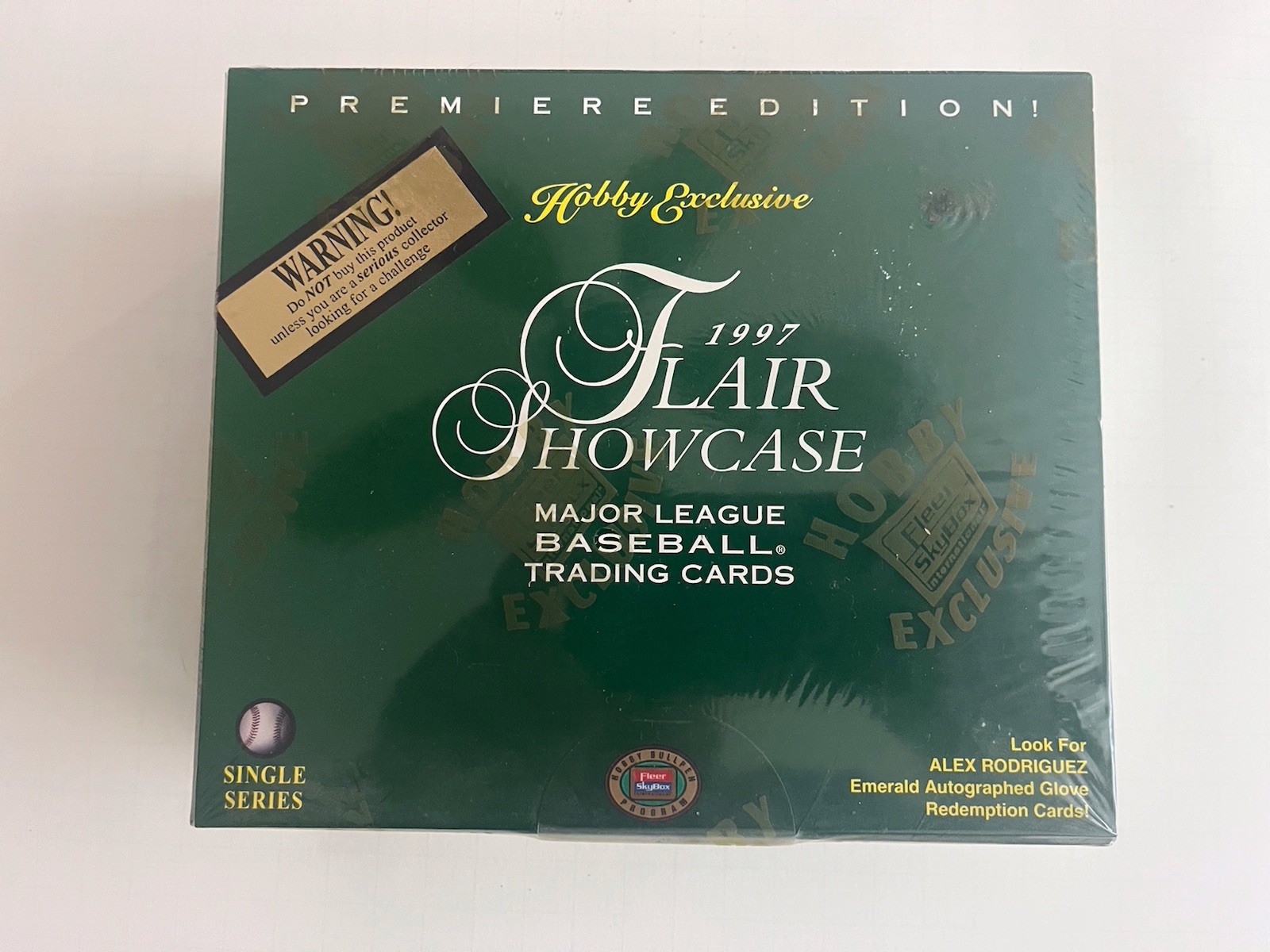 1997 Fleer MLB Baseball Flair Showcase Hobby Box Premiere Edition