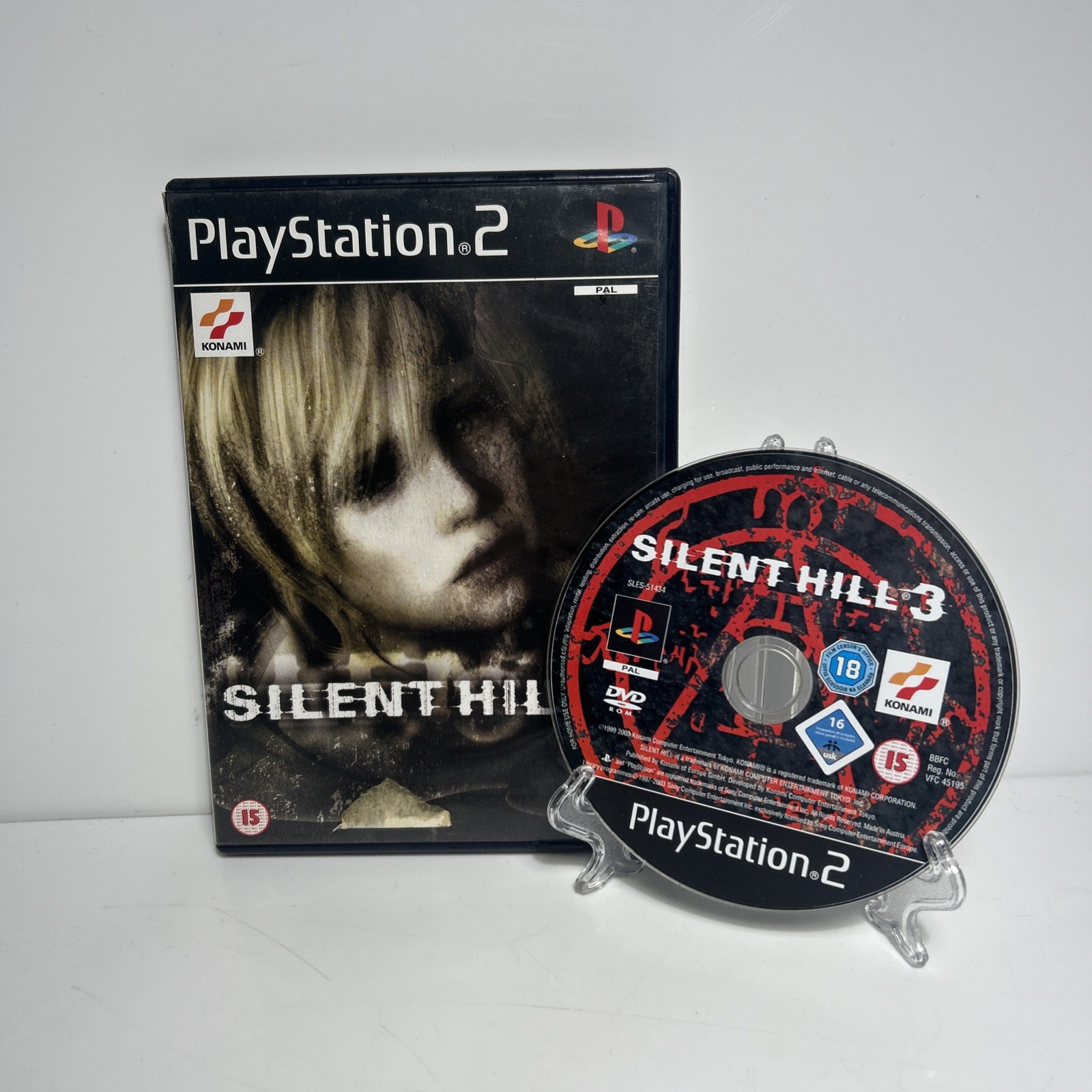 Silent Hill 3 Ps2 PlayStation 2 2003 PAL VERY GOOD CONDITION