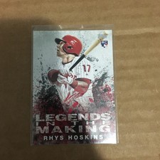 2018 Topps Rhys Hoskins RC Rookie Legends In The Making #LITM-20 Insert Phillies