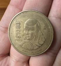 Mexiko 1000 Pesos Juana de Asbaje 1989