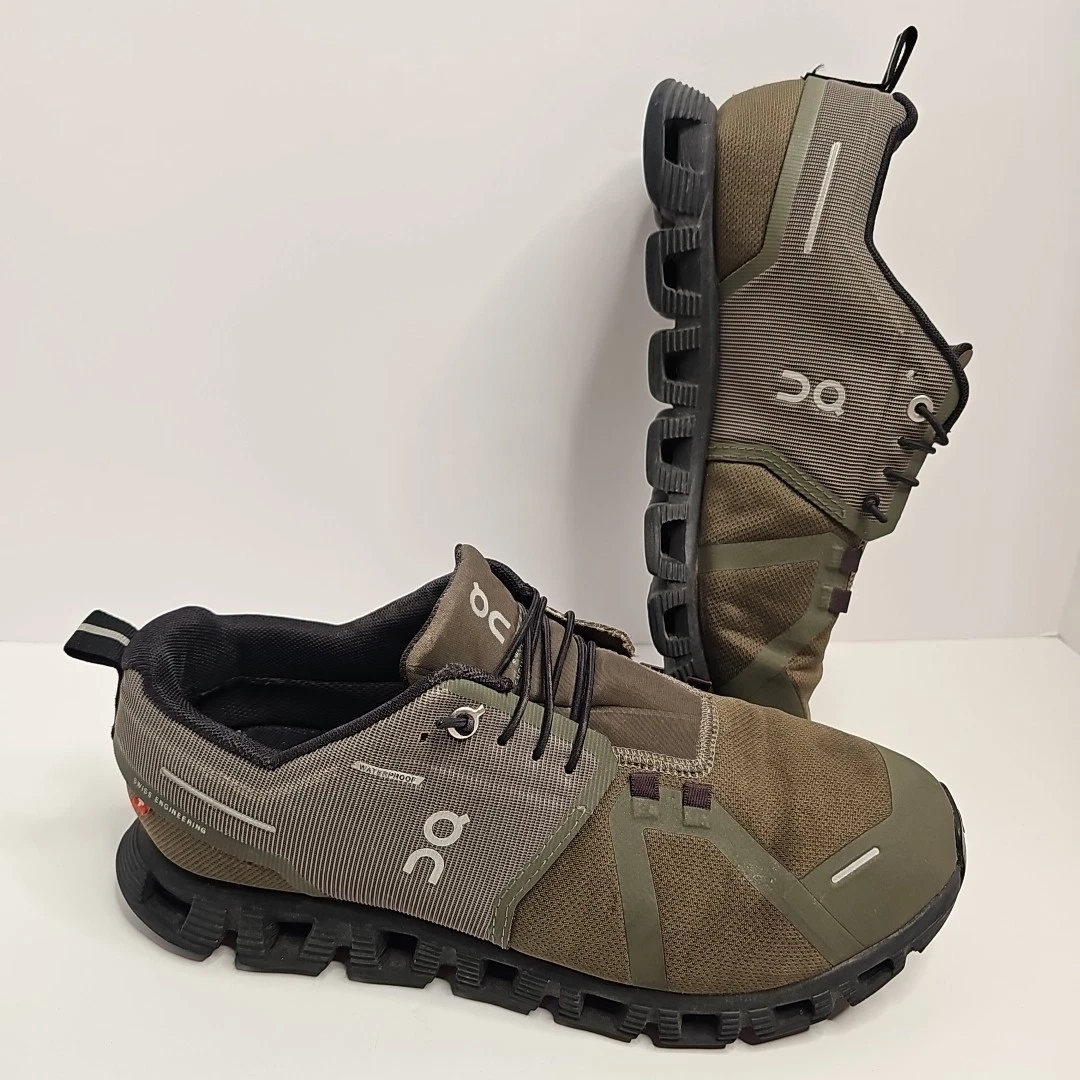 ON Cloud 5 Waterproof Olive Black for sale | eBay