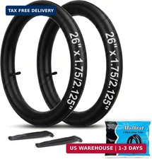 2Pack Bike Inner Tubes 20" x1.75/1.95/2.10/2.125 with 32mm Schrader Valv