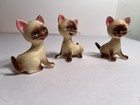 Norcrest Japan Siamese Cat Kitty Figurines 3