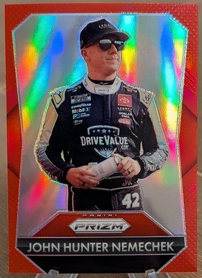 2025 Prizm 2016 Throwback Holo Red 176/249 John Hunter Nemechek