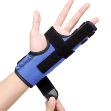 Boxer Fracture Splint Pinky Finger Splint Adjustable Two Finger Brace f...
